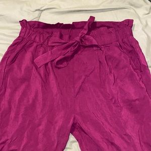 Maroon float pants